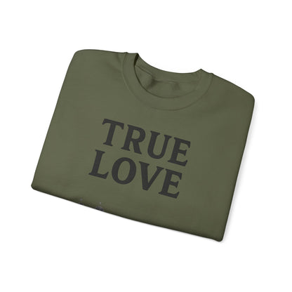 Sweatshirt – TRUE LOVE Sweatshirt | True Insights Design mit Humor