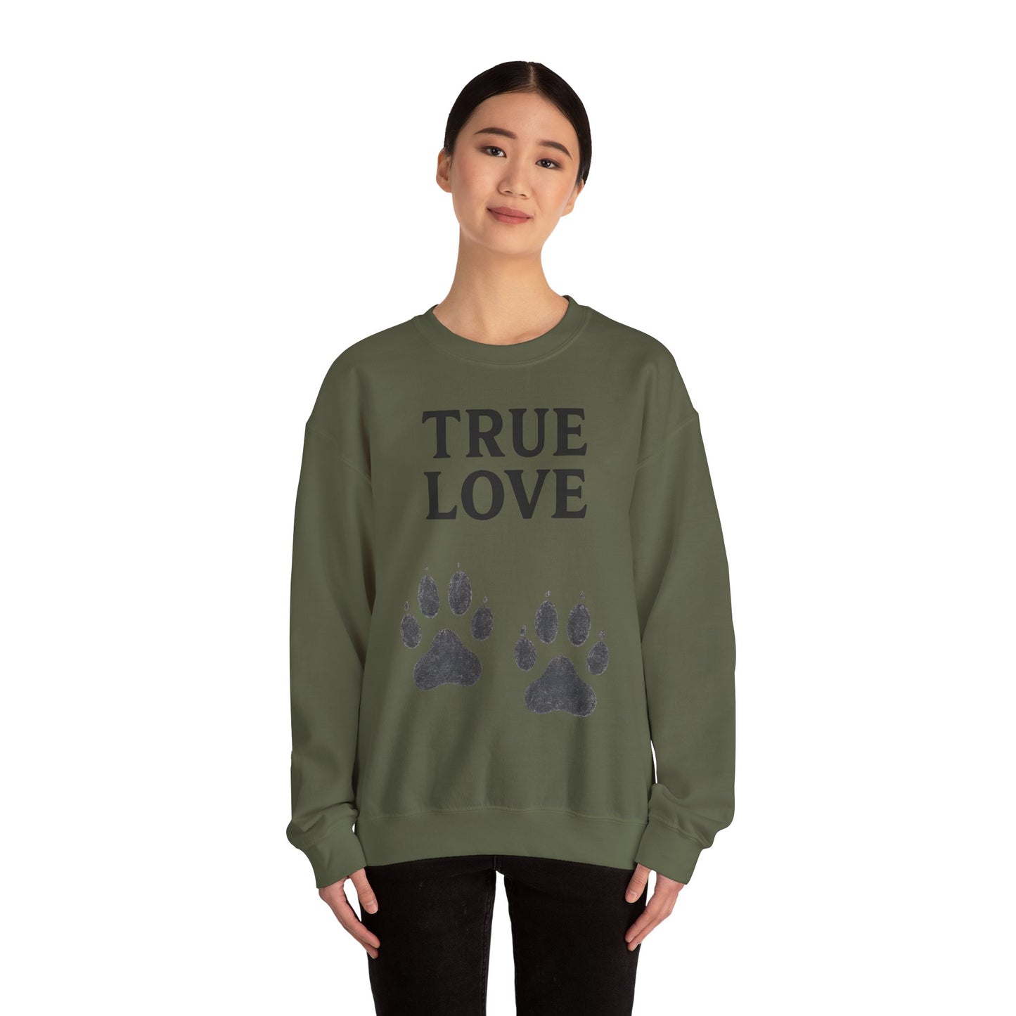 Sweatshirt – TRUE LOVE Sweatshirt | True Insights Design mit Humor