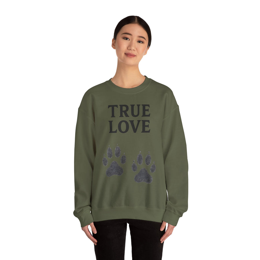 Sweatshirt – TRUE LOVE Sweatshirt | True Insights Design mit Humor