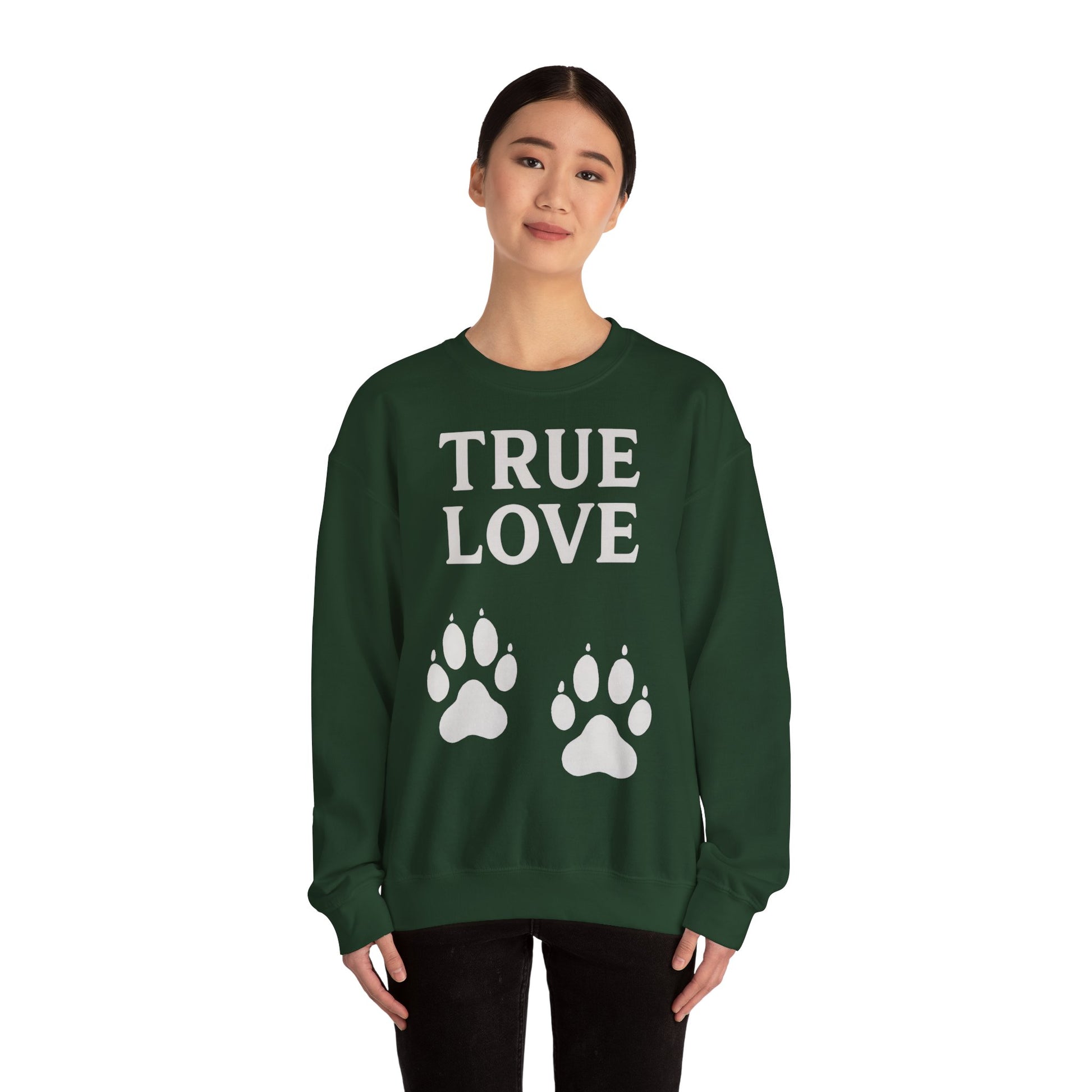 Sweatshirt – TRUE LOVE Sweatshirt | True Insights Design mit Humor