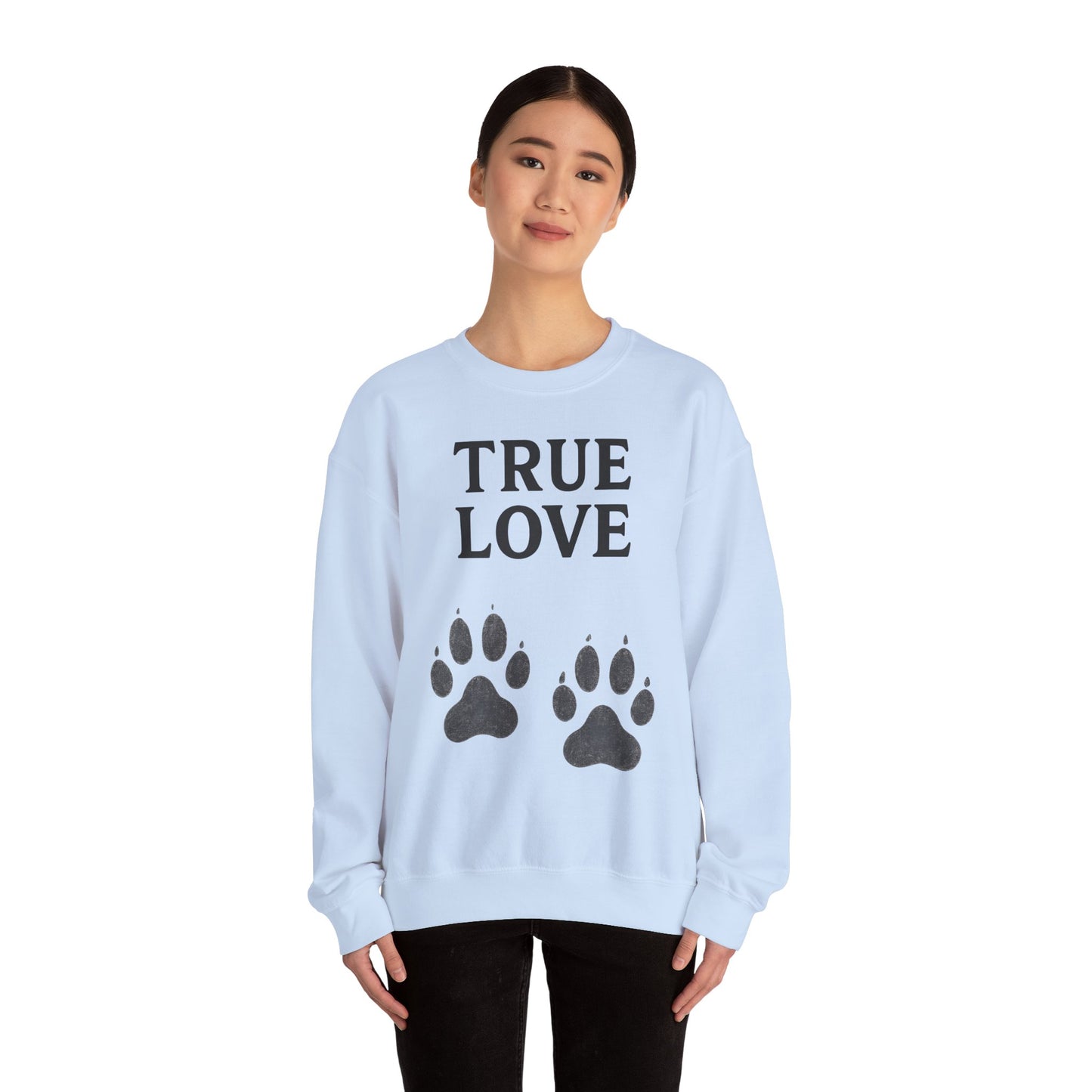 Sweatshirt – TRUE LOVE Sweatshirt | True Insights Design mit Humor