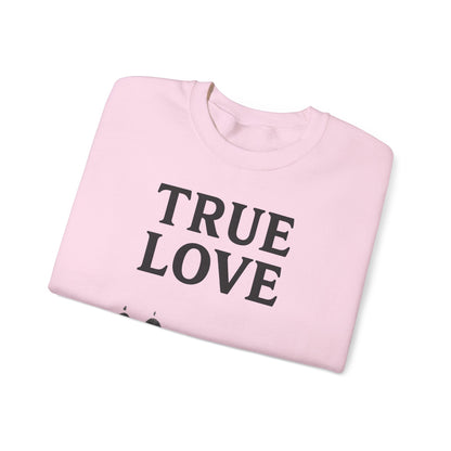 Sweatshirt – TRUE LOVE Sweatshirt | True Insights Design mit Humor