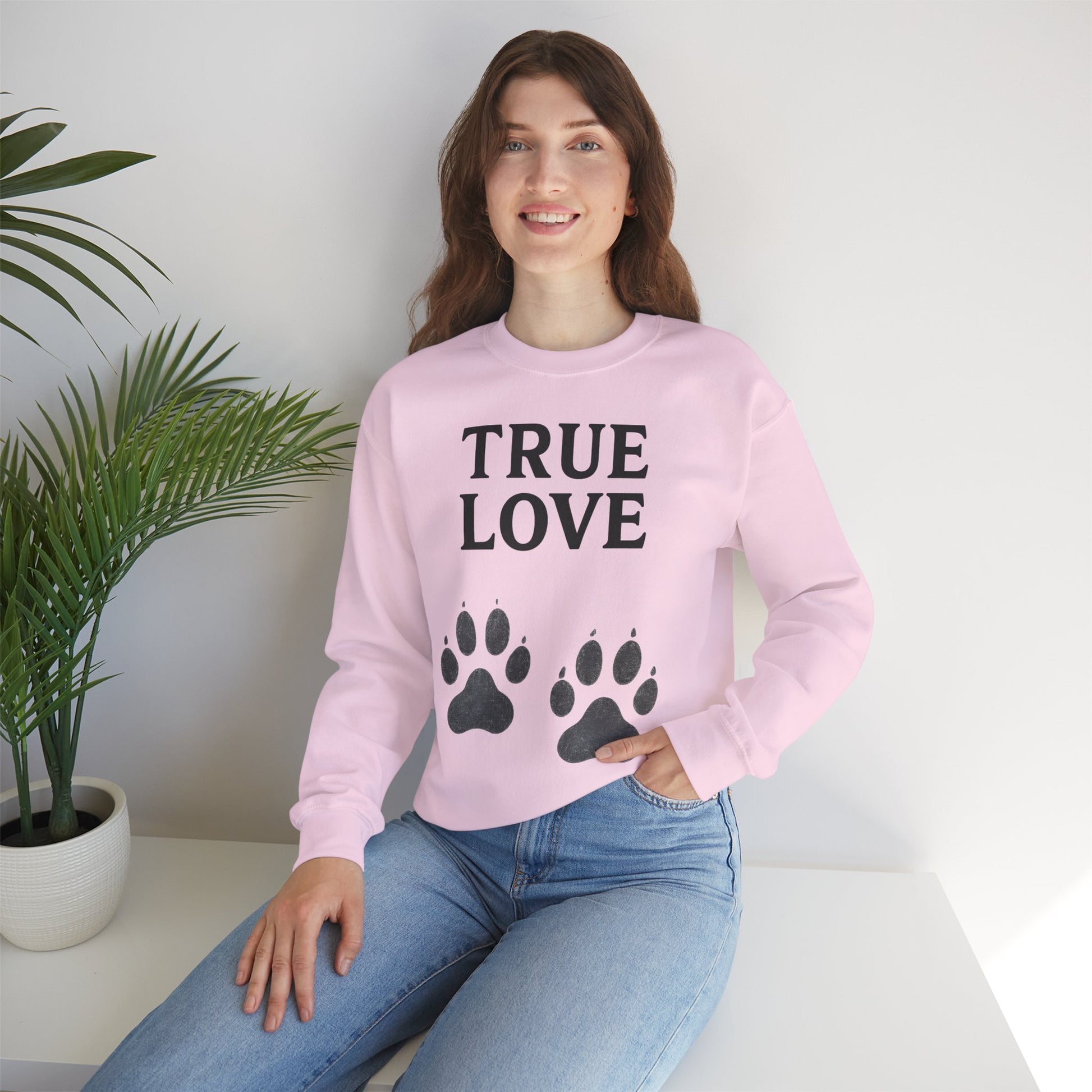 Sweatshirt – TRUE LOVE Sweatshirt | True Insights Design mit Humor