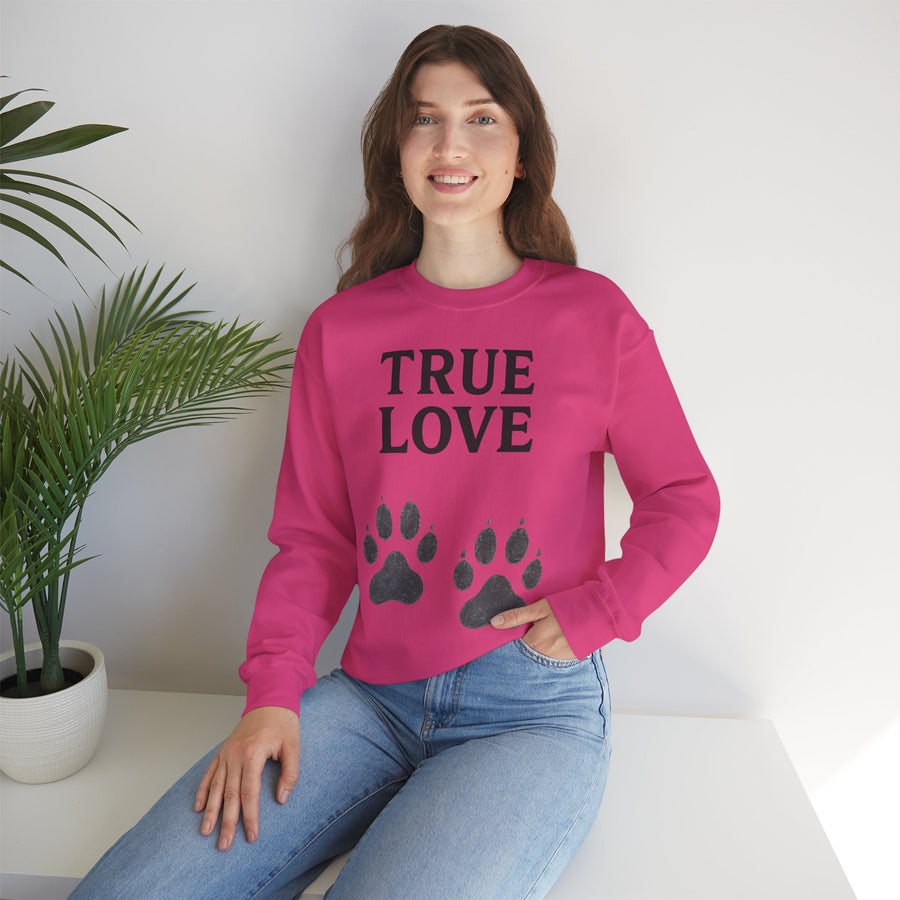 Sweatshirt – TRUE LOVE Sweatshirt | True Insights Design mit Humor