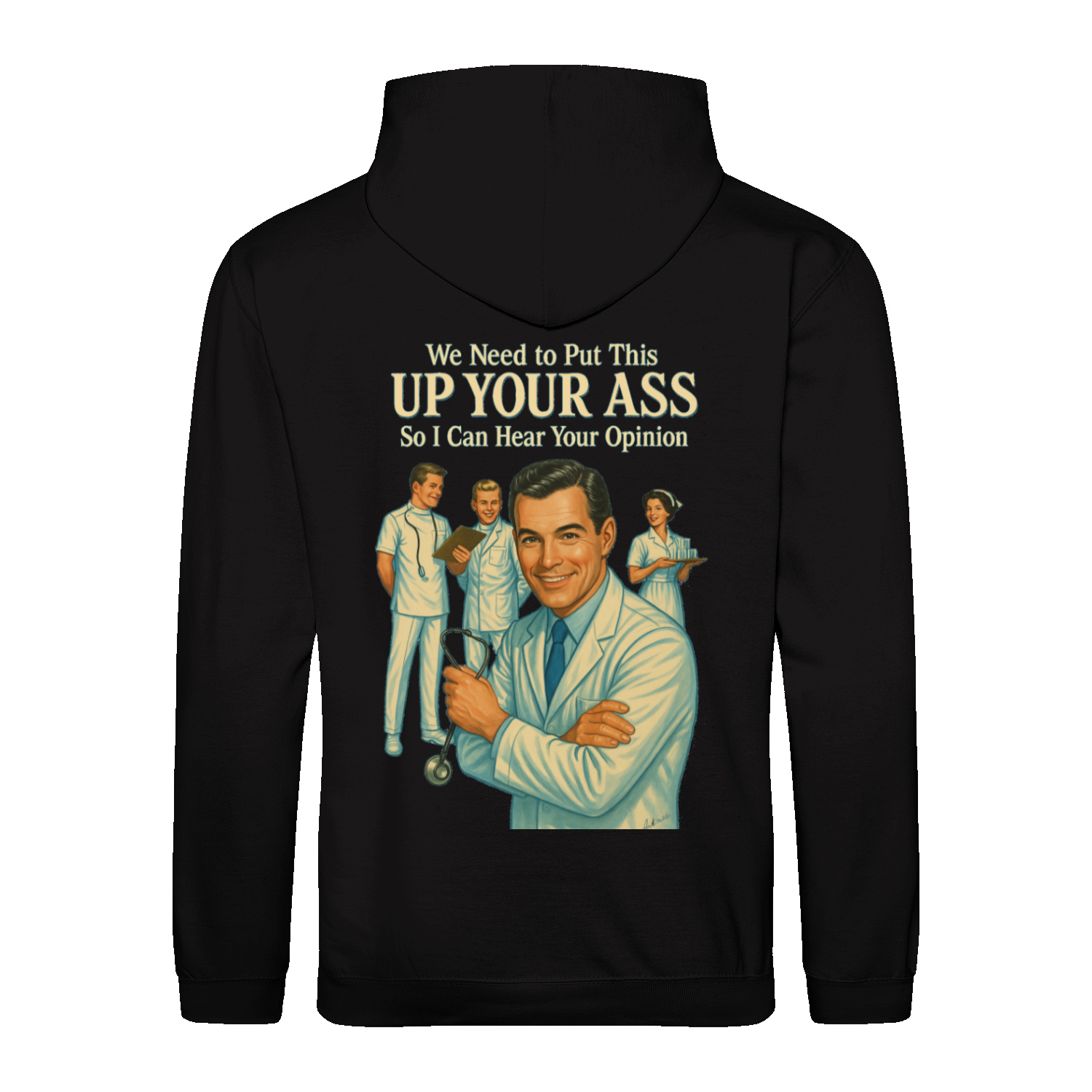 Retro Medicine Hoodie-Hoodie-True Insights