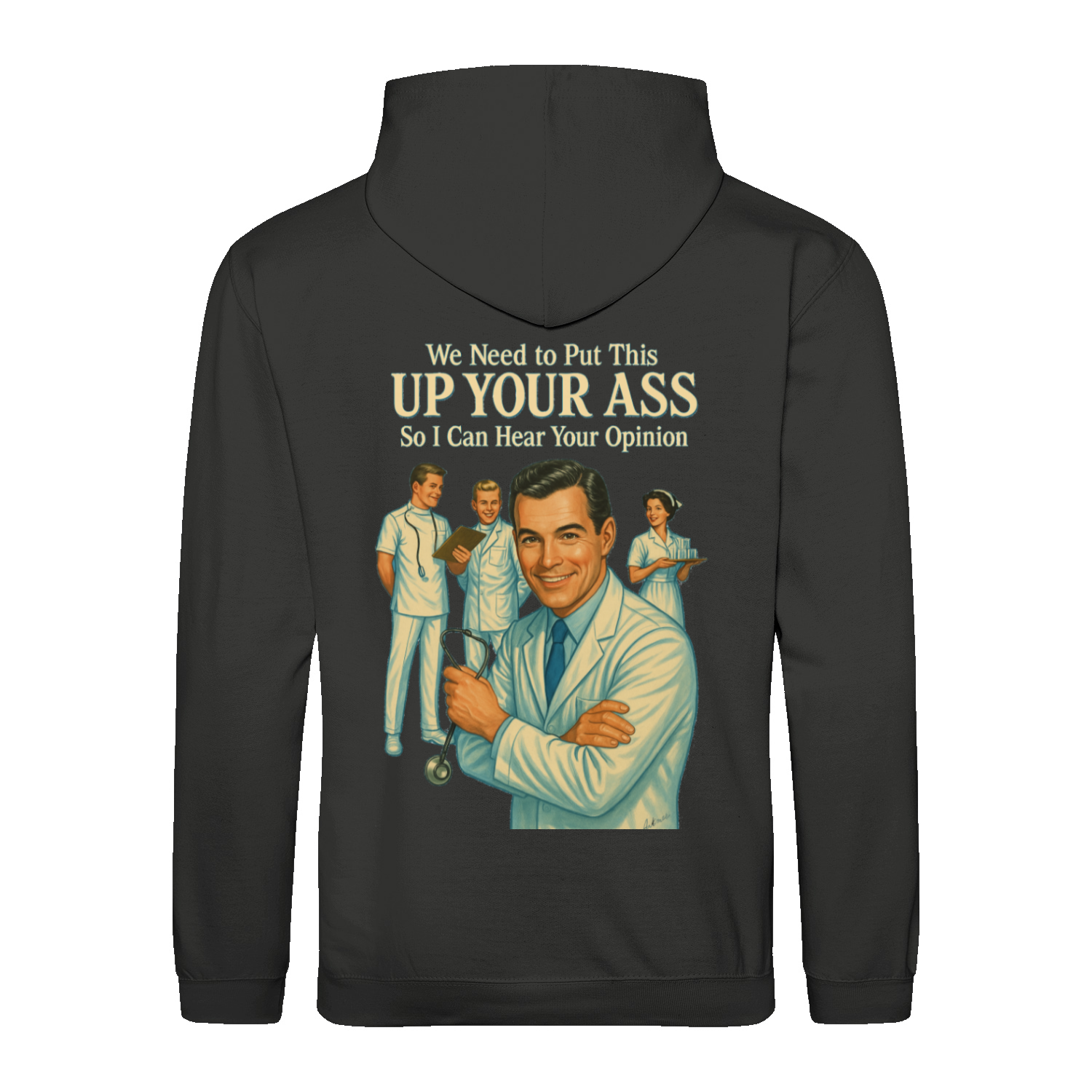 Retro Medicine Hoodie-Hoodie-True Insights