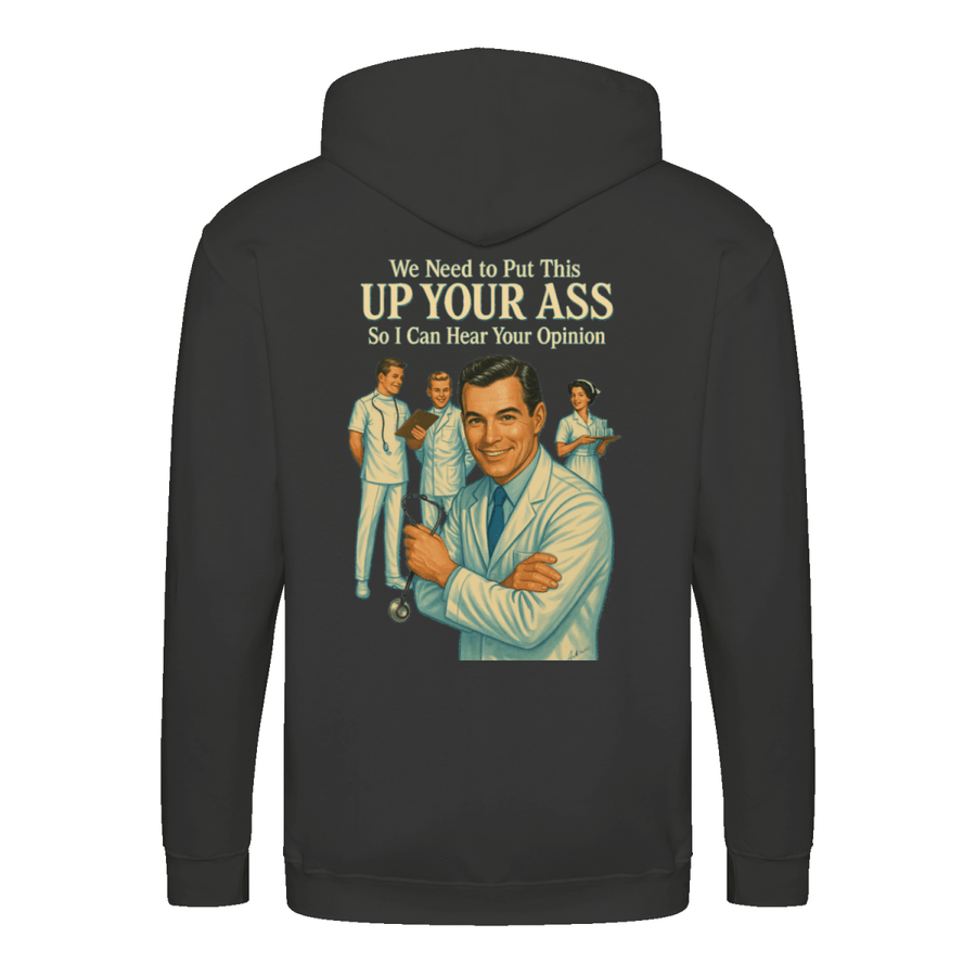 Retro Medicine Zip Hoodie-Zip Hoodie-True Insights