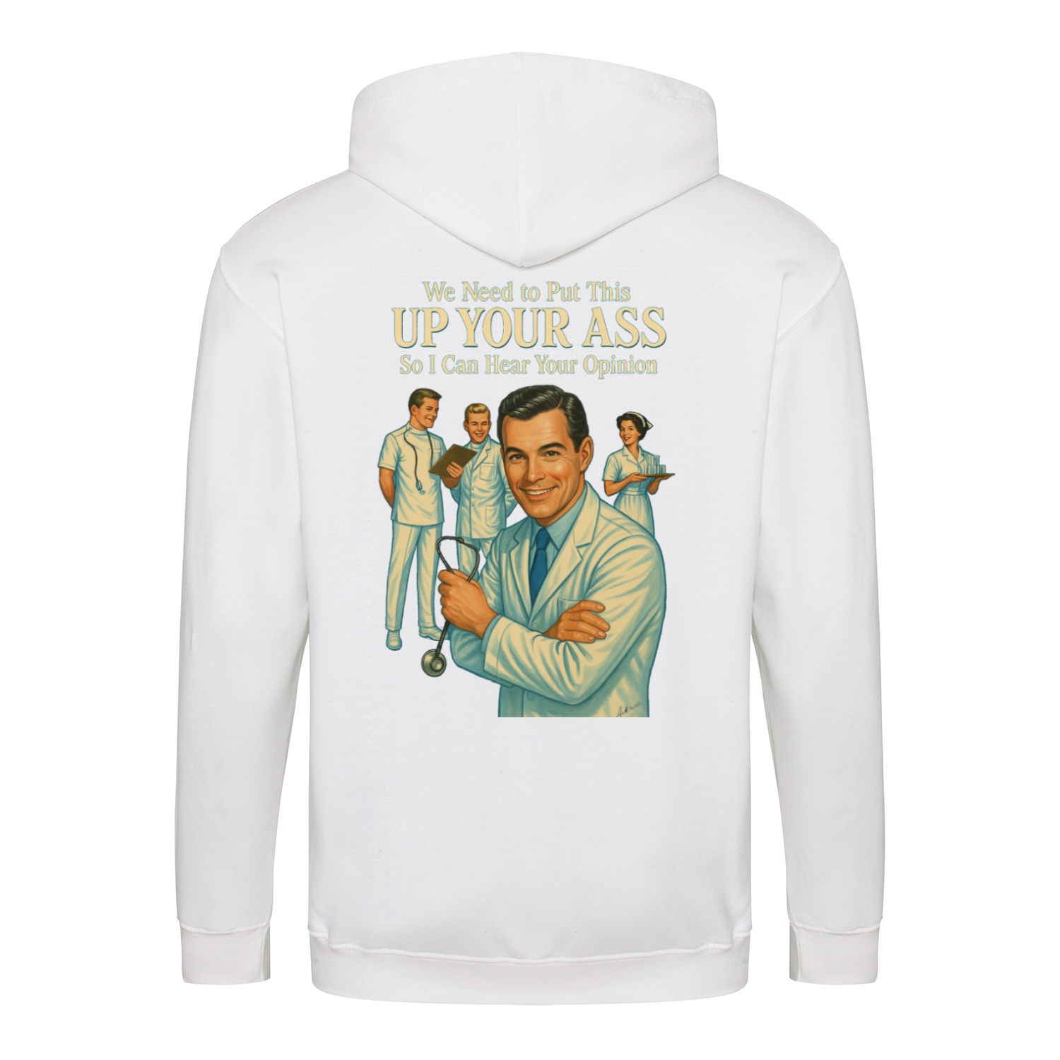 Retro Medicine Zip Hoodie-Zip Hoodie-True Insights