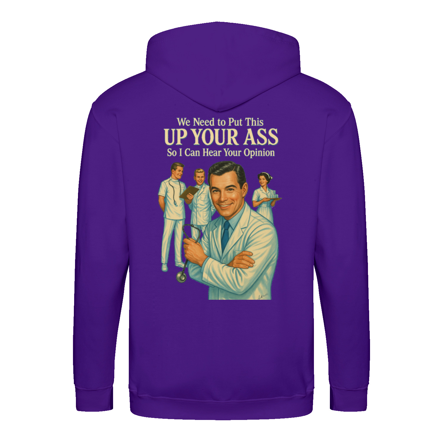 Retro Medicine Zip Hoodie-Zip Hoodie-True Insights