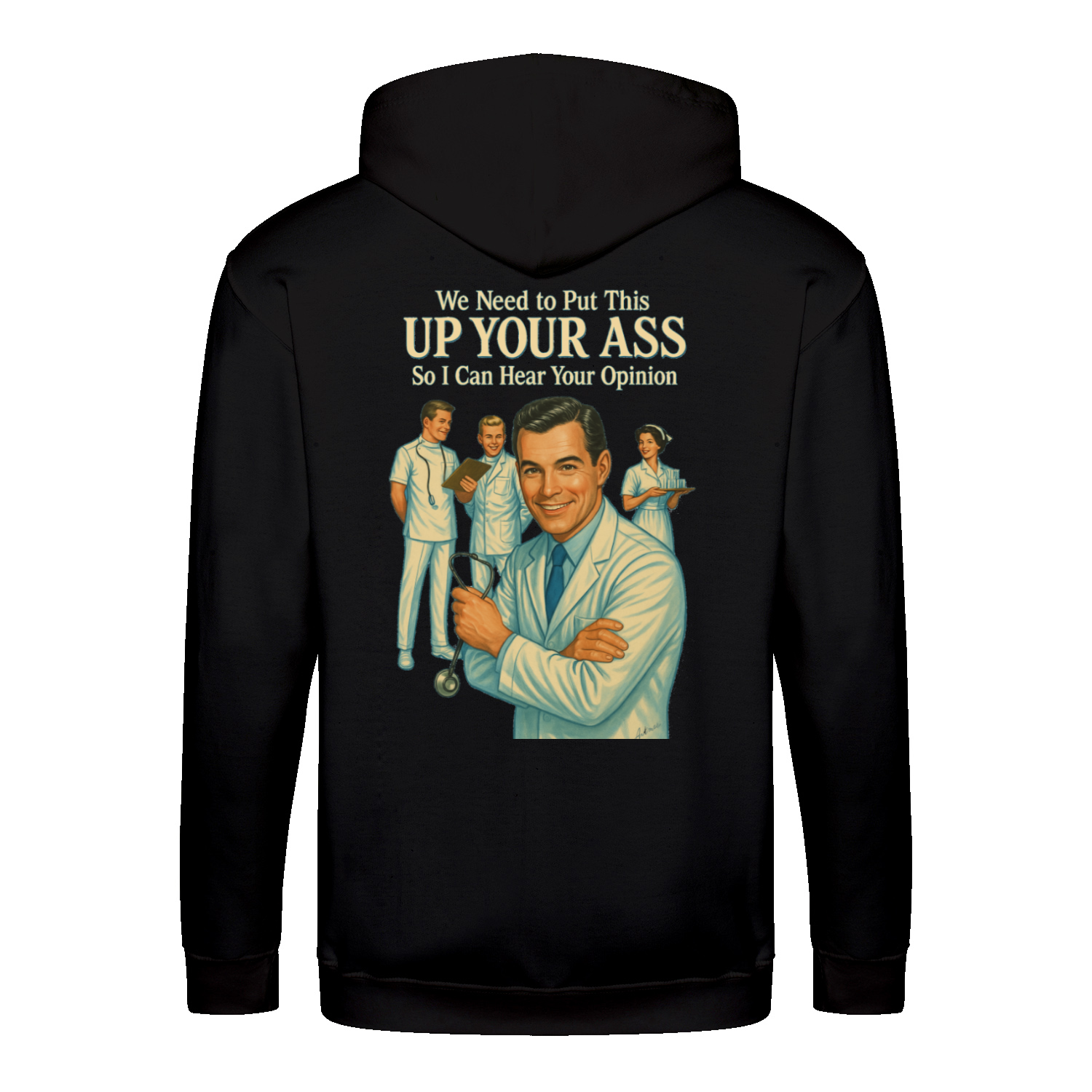 Retro Medicine Zip Hoodie-Zip Hoodie-True Insights