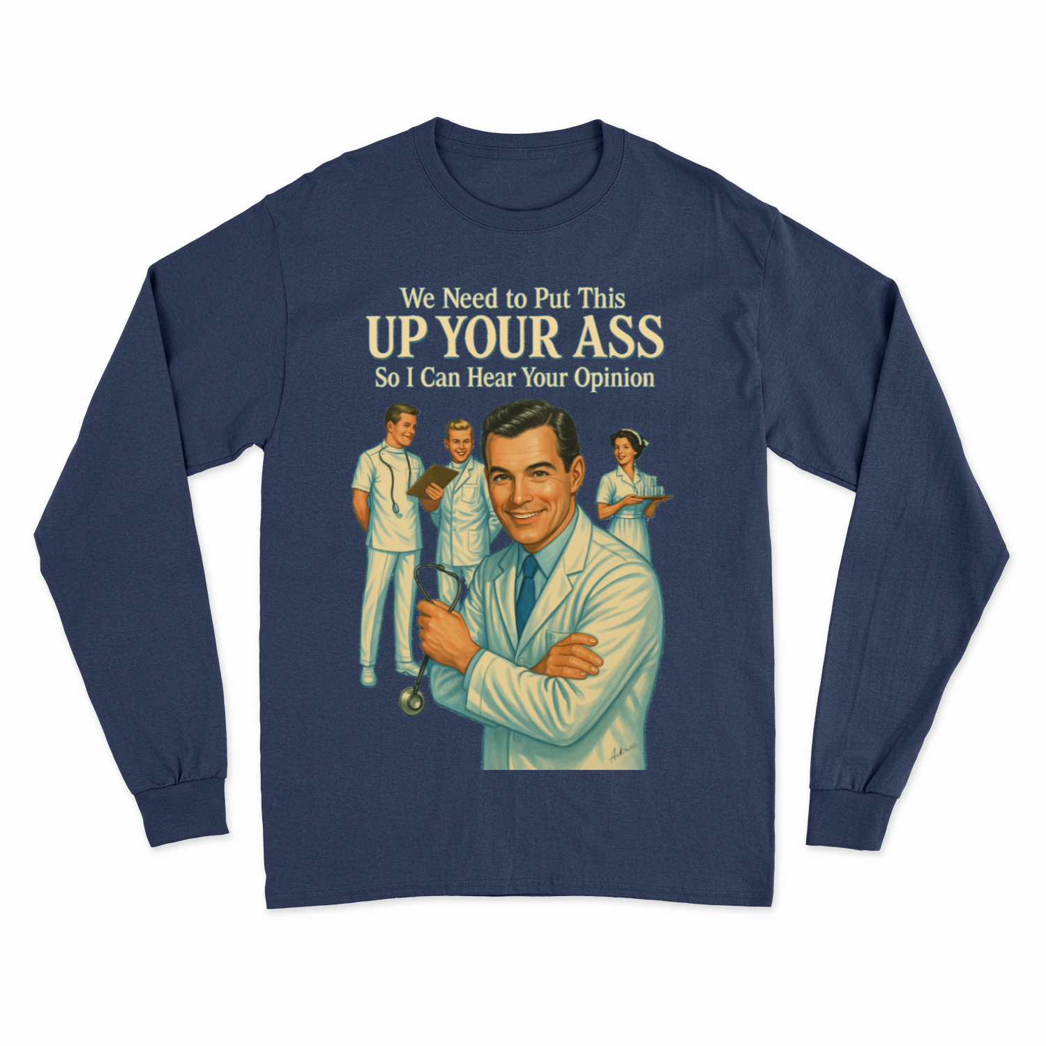 Retro Medicine-Sweatshirt-True Insights