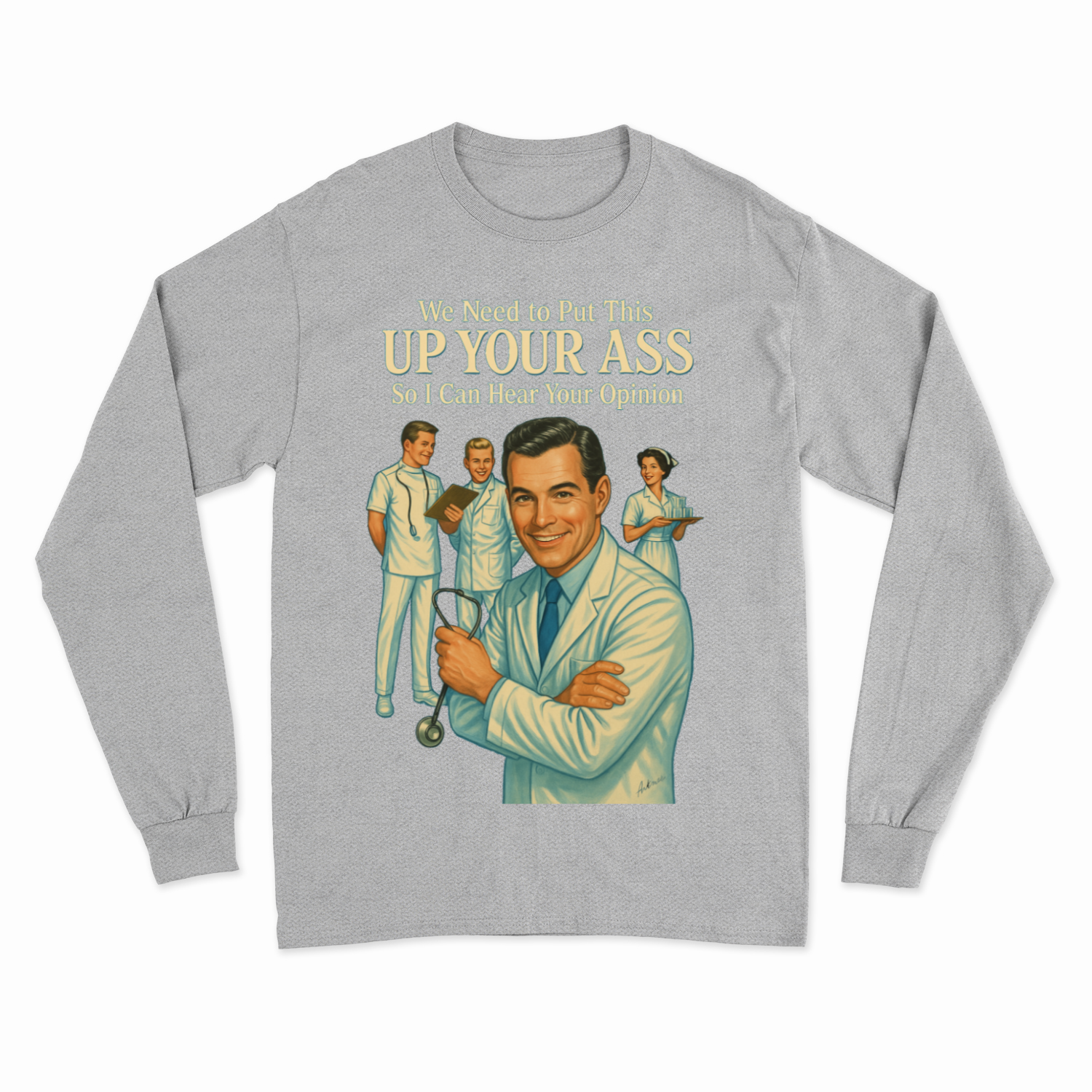 Retro Medicine-Sweatshirt-True Insights