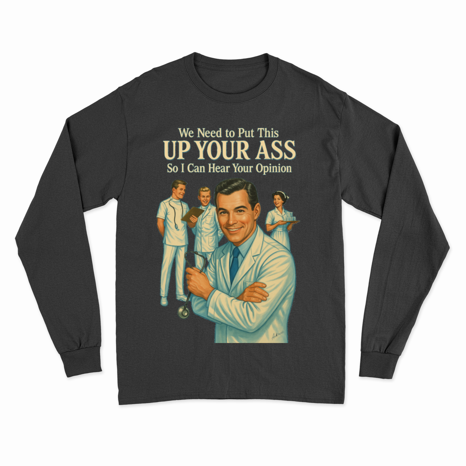 Retro Medicine-Sweatshirt-True Insights