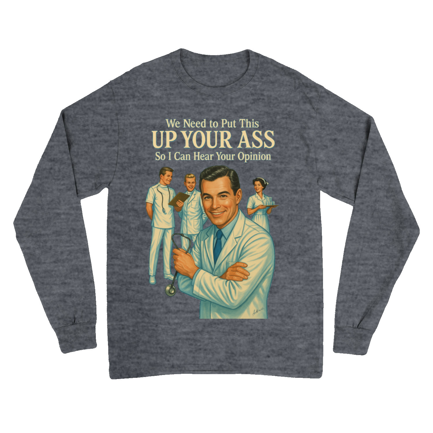 Retro Medicine-Sweatshirt-True Insights