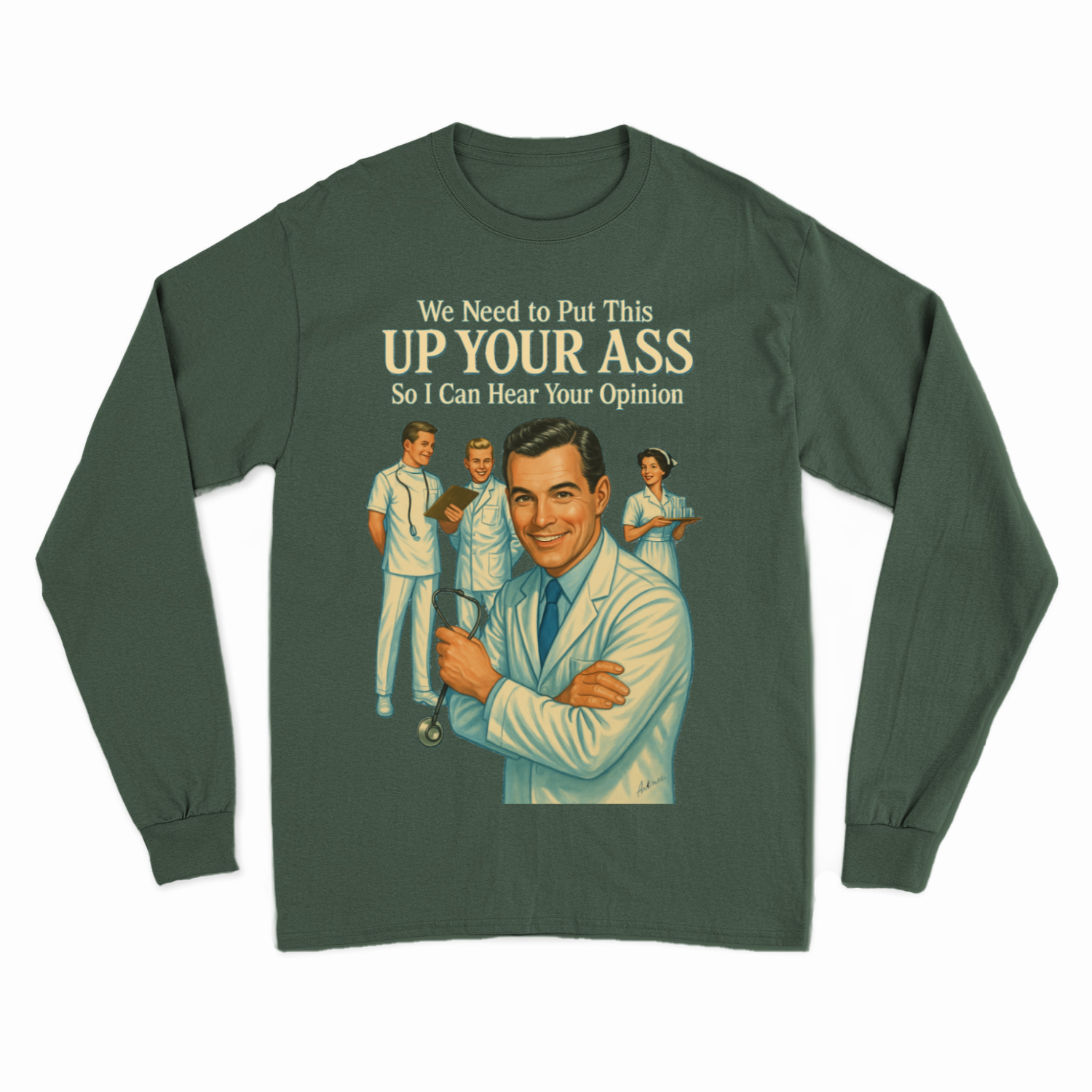 Retro Medicine-Sweatshirt-True Insights