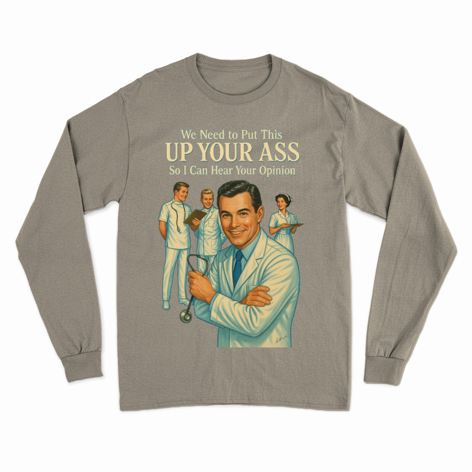 Retro Medicine-Sweatshirt-True Insights