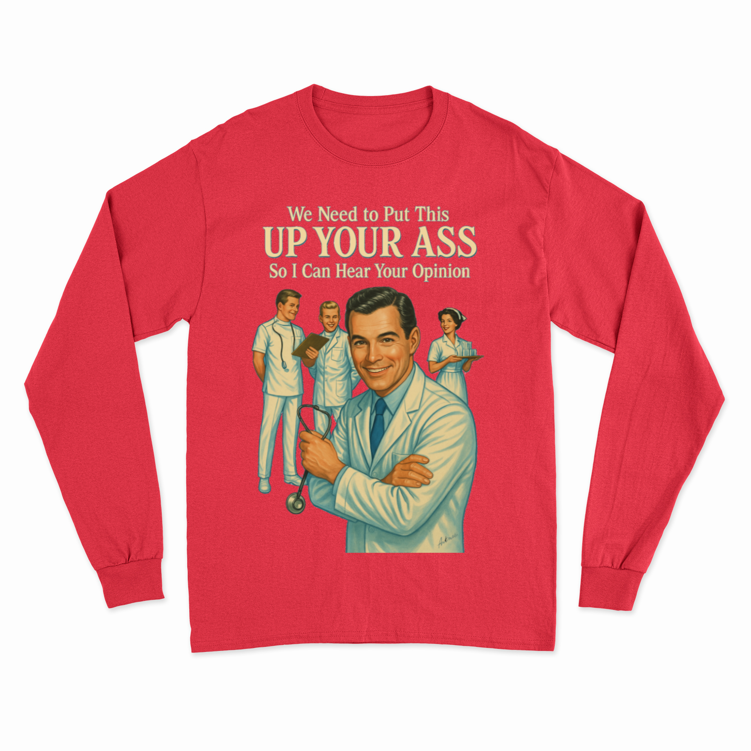 Retro Medicine-Sweatshirt-True Insights