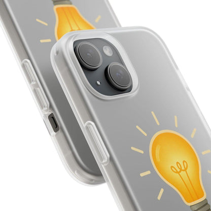 WATT? Handyhülle mit Glühbirnen-Motiv | Lustiger Schutz für Technik-Nerds & Elektrotypen-Phone Case-True Insights