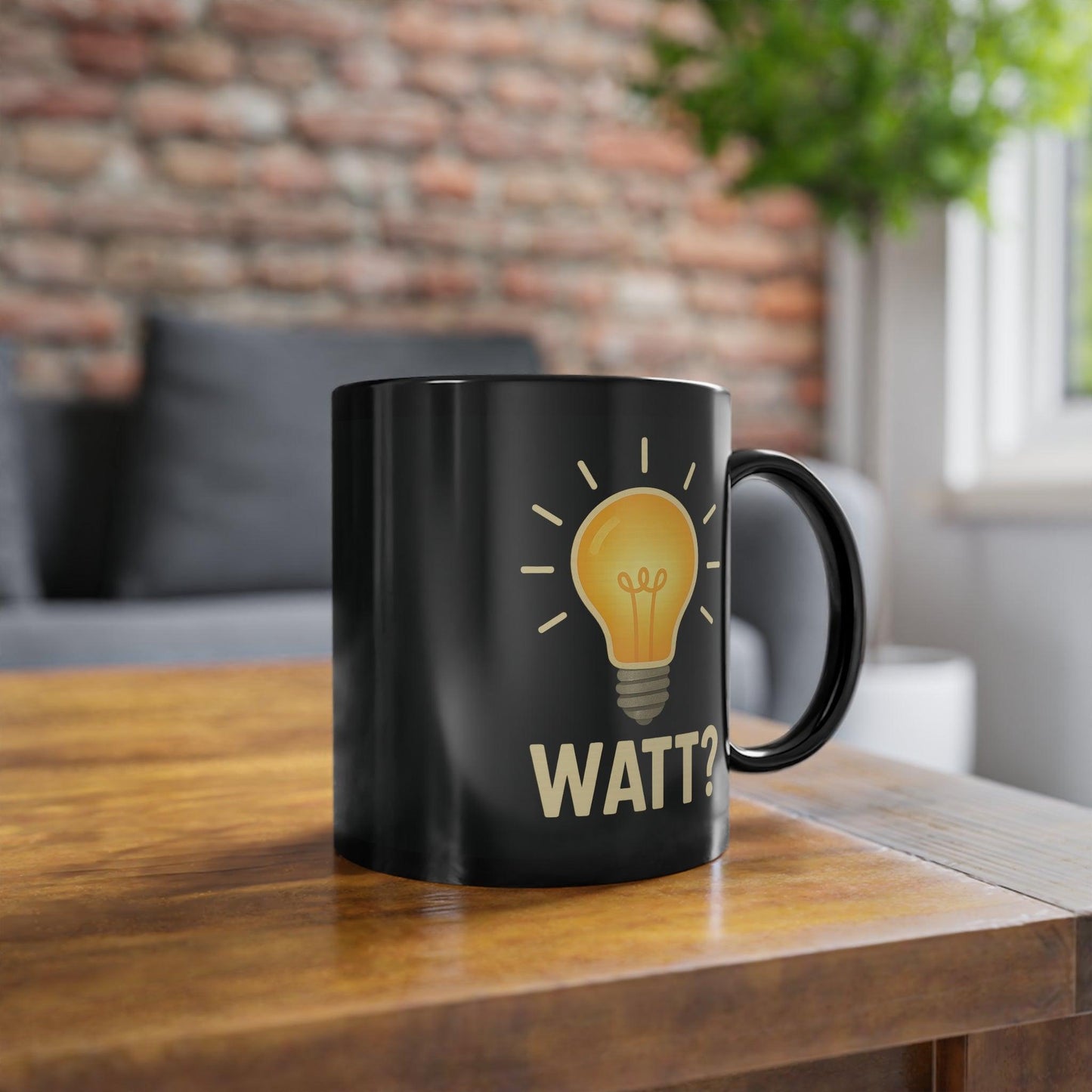 WATT? – Lustige Elektro-Tasse für Elektriker & Technik-Nerds | Glühbirnen-Motiv-Mug-True Insights