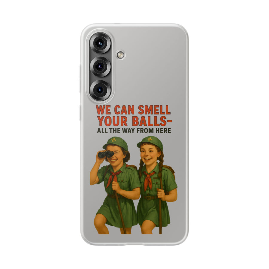 We Can Smell Your Balls – Satirische Handyhülle im Retro-50s-Stil-Phone Case-True Insights