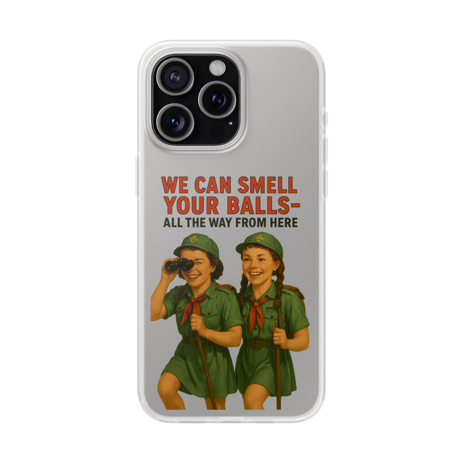 We Can Smell Your Balls – Satirische Handyhülle im Retro-50s-Stil-Phone Case-True Insights