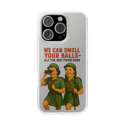 We Can Smell Your Balls – Satirische Handyhülle im Retro-50s-Stil-Phone Case-True Insights