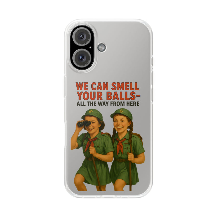 We Can Smell Your Balls – Satirische Handyhülle im Retro-50s-Stil-Phone Case-True Insights