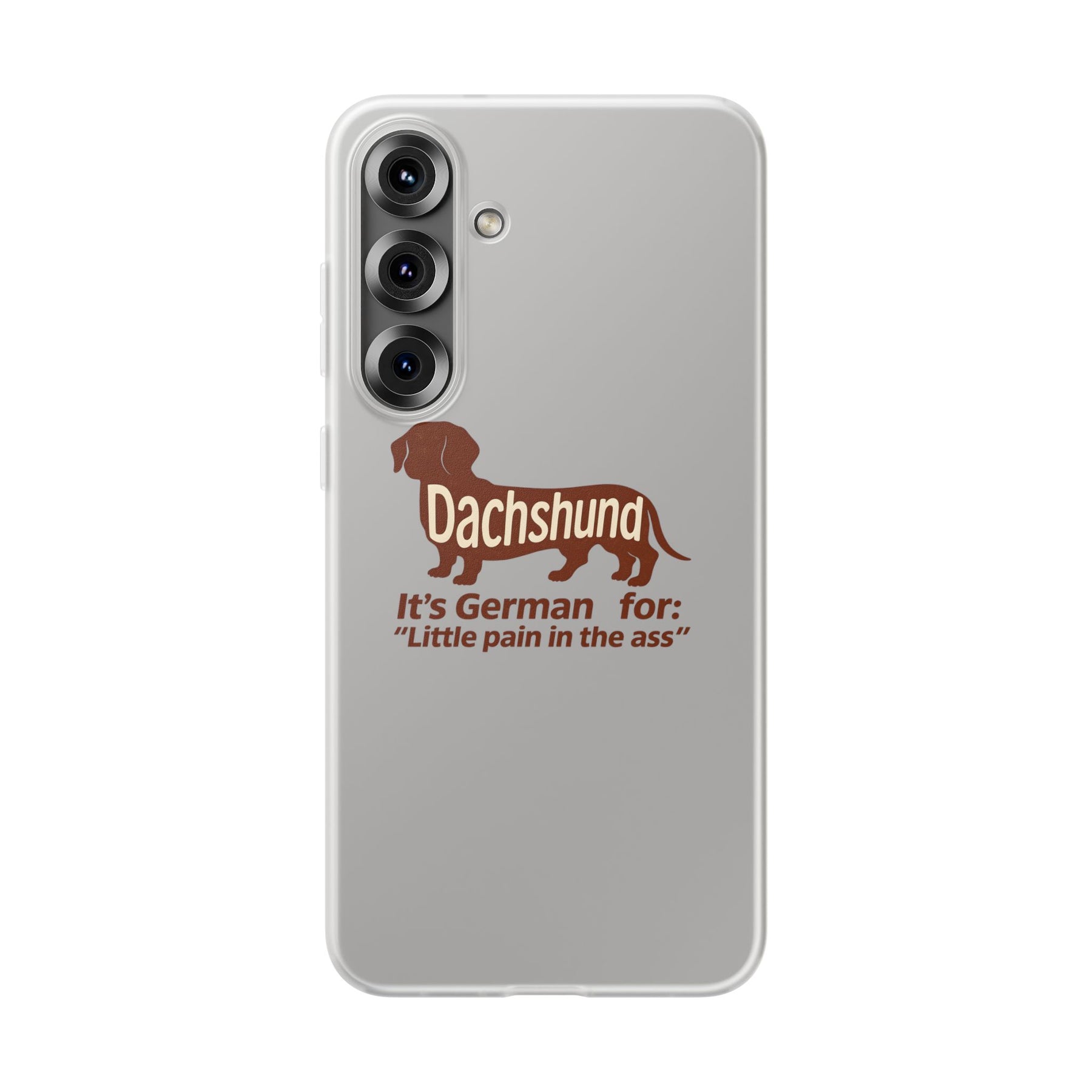 Witzige Dackel-Handyhülle – „Little Pain in the Ass“ – Lustiges Phone Case | True Insights – Bild 10