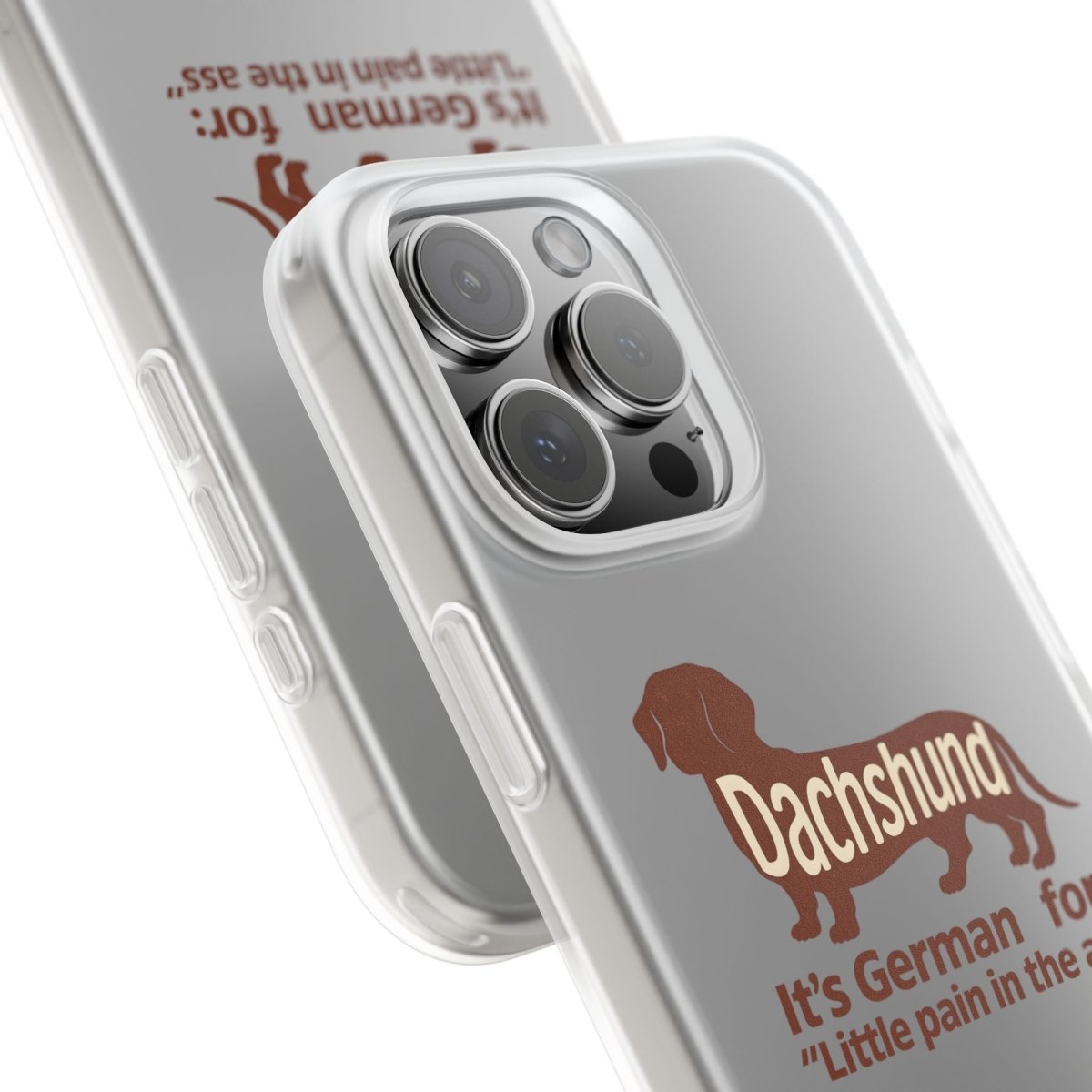 Witzige Dackel-Handyhülle – „Little Pain in the Ass“ – Lustiges Phone Case | True Insights – Bild 12