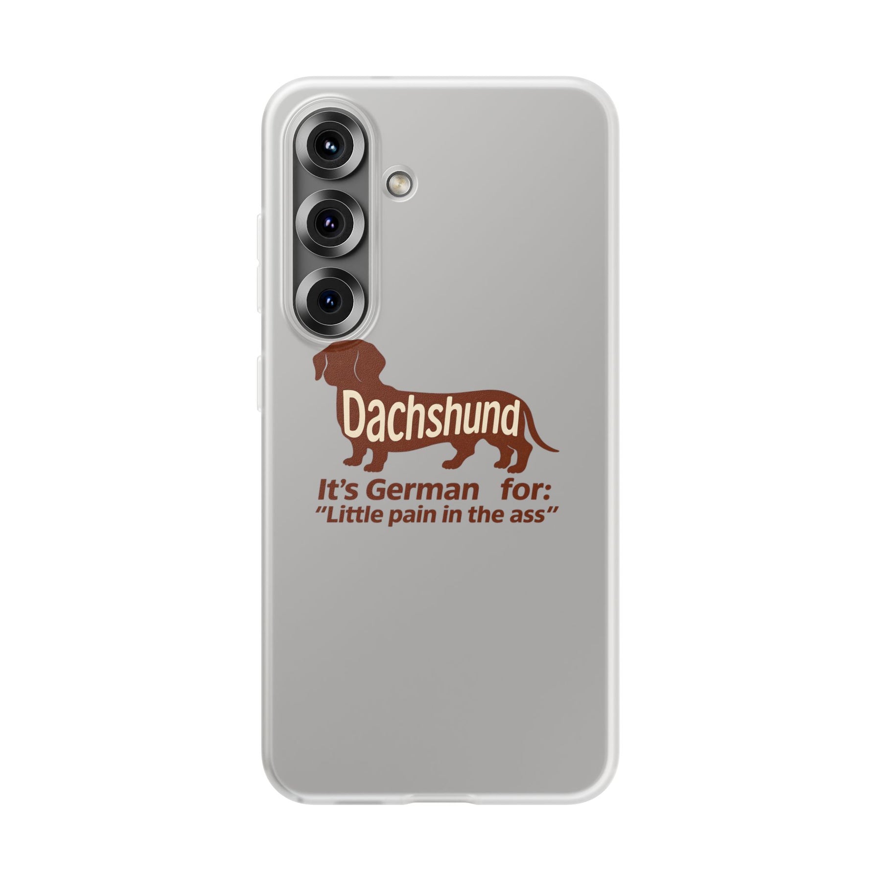 Witzige Dackel-Handyhülle – „Little Pain in the Ass“ – Lustiges Phone Case | True Insights – Bild 9