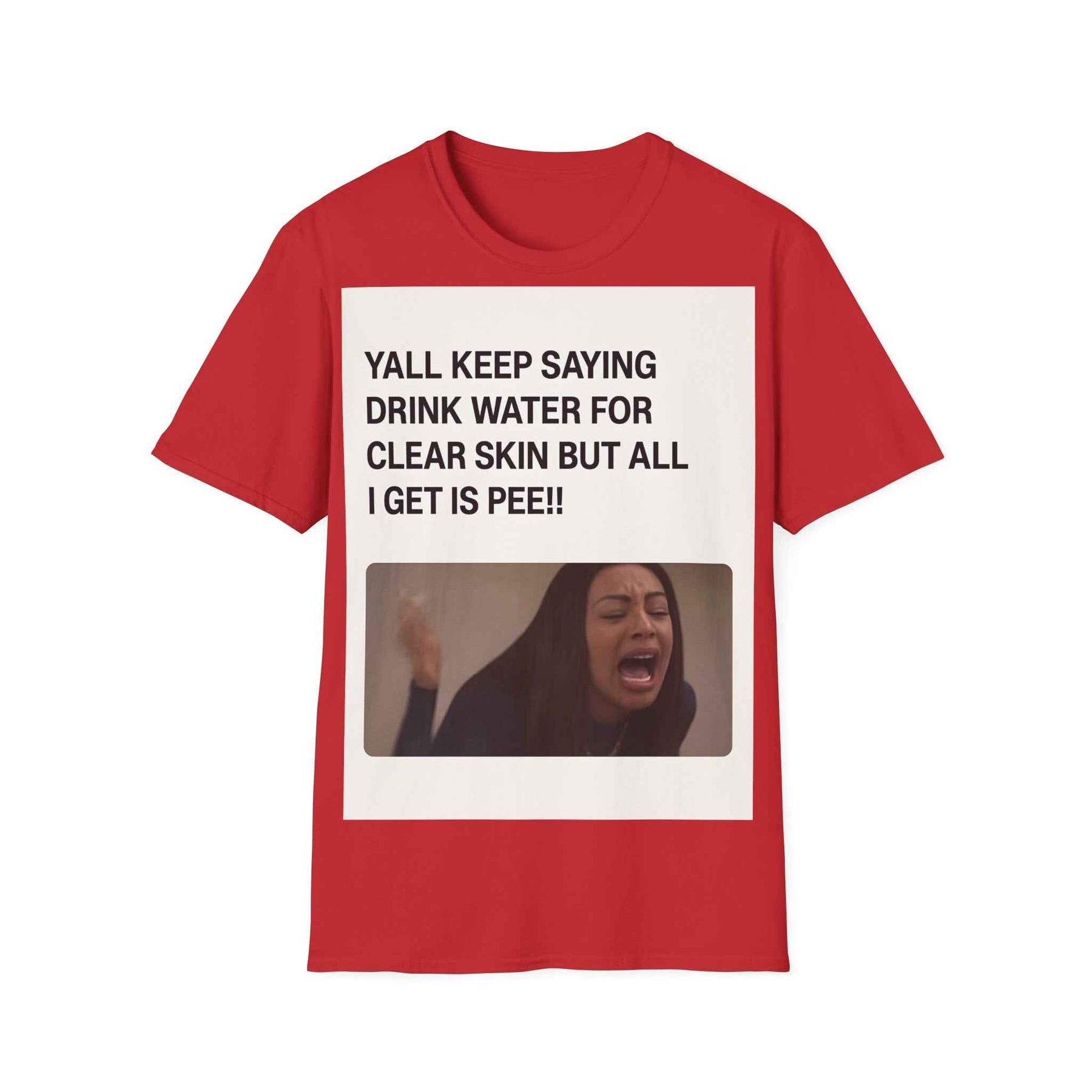 YALL KEEP SAYING DRINK WATER FOR CLEAR SKIN BUT ALL I GET IS PEE!!