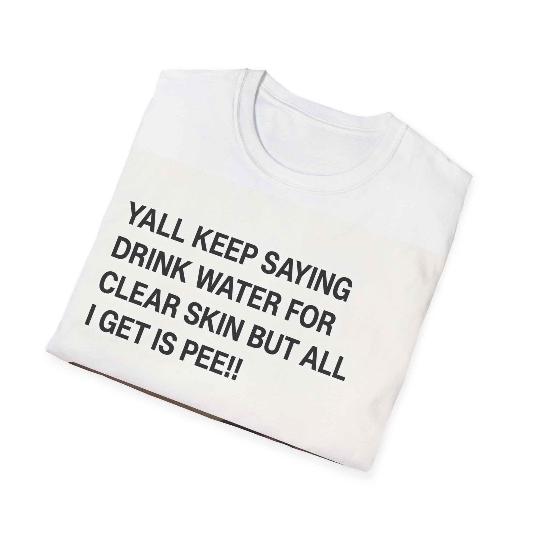 YALL KEEP SAYING DRINK WATER FOR CLEAR SKIN BUT ALL I GET IS PEE!!