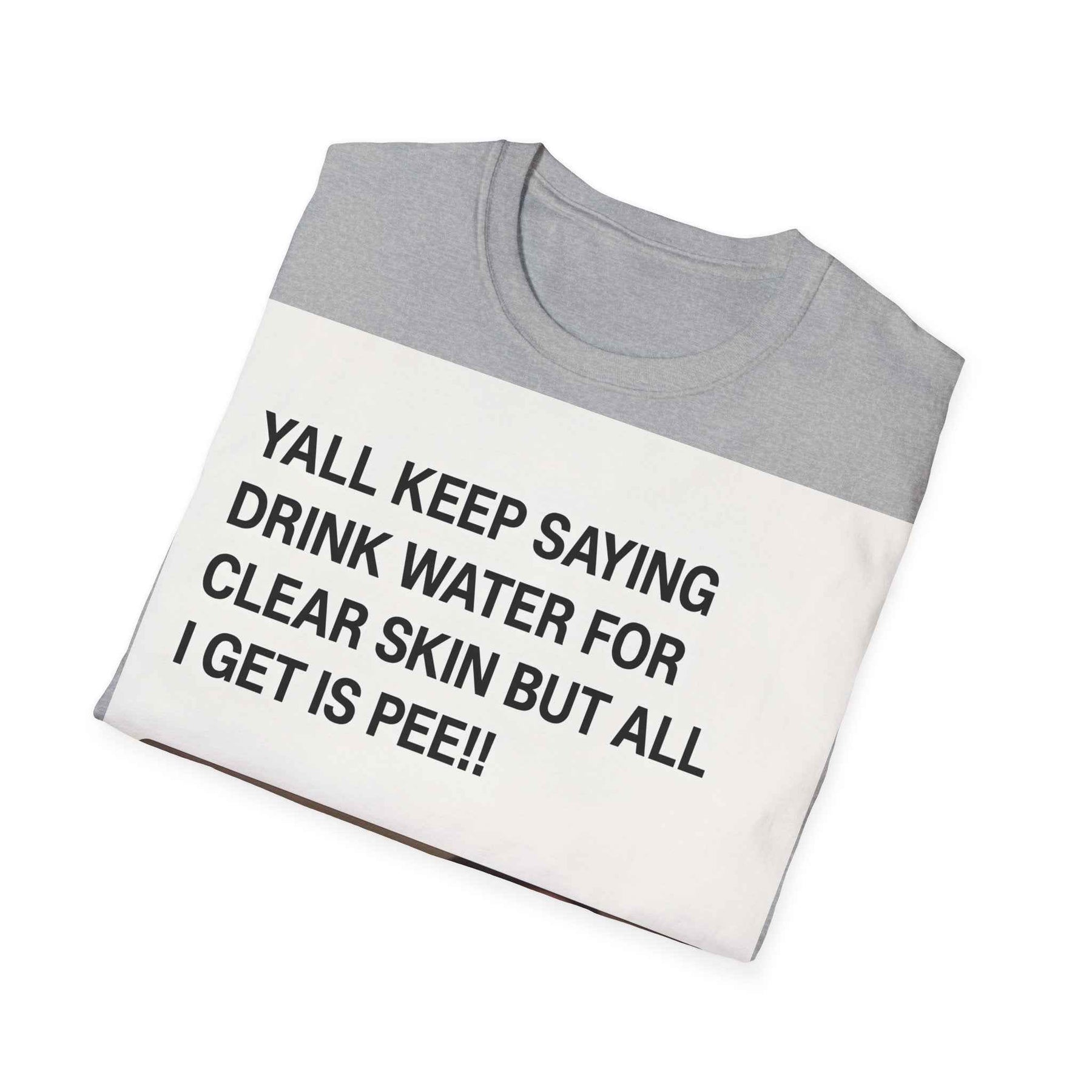 YALL KEEP SAYING DRINK WATER FOR CLEAR SKIN BUT ALL I GET IS PEE!!