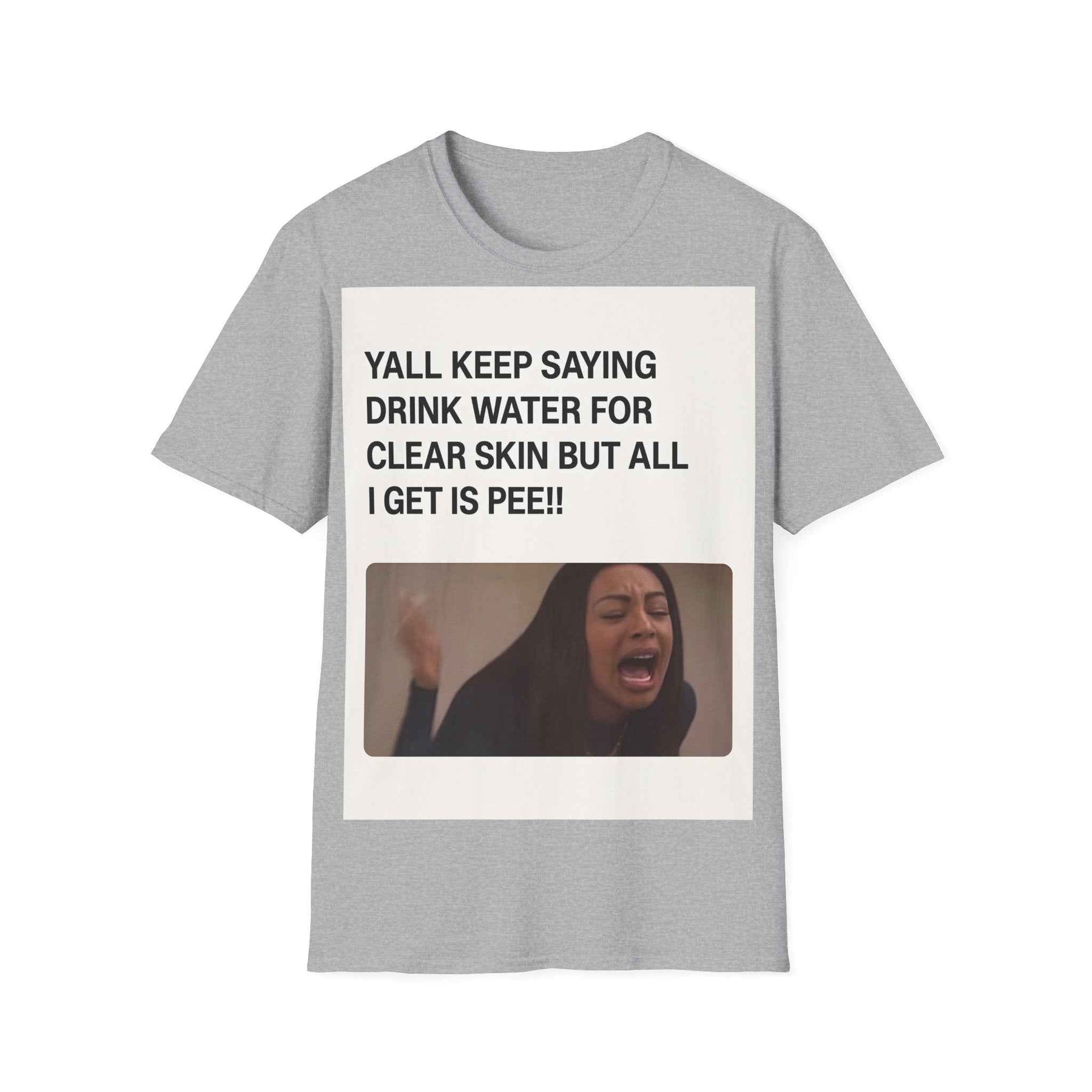 YALL KEEP SAYING DRINK WATER FOR CLEAR SKIN BUT ALL I GET IS PEE!!