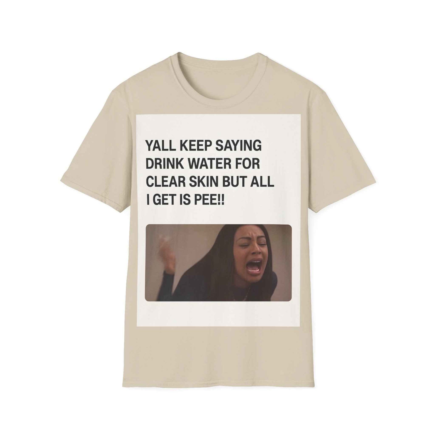 YALL KEEP SAYING DRINK WATER FOR CLEAR SKIN BUT ALL I GET IS PEE!!