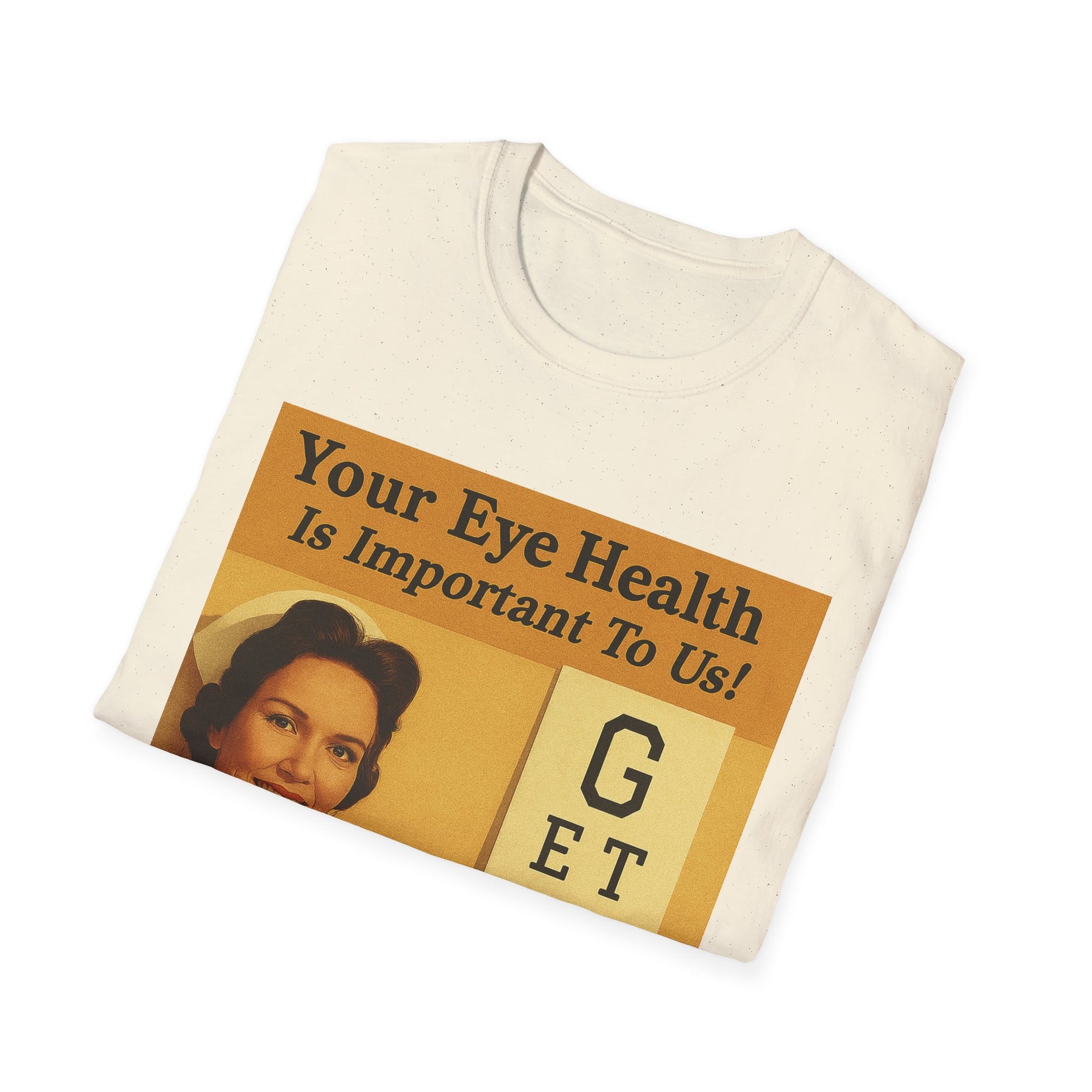 „Your Eye Health Is Important To Us“ – Satirisches T-Shirt im 50s-Style – Freches Satire-Design für mutige Statements | True Insights