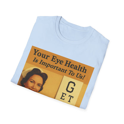 „Your Eye Health Is Important To Us“ – Satirisches T-Shirt im 50s-Style – Freches Satire-Design für mutige Statements | True Insights